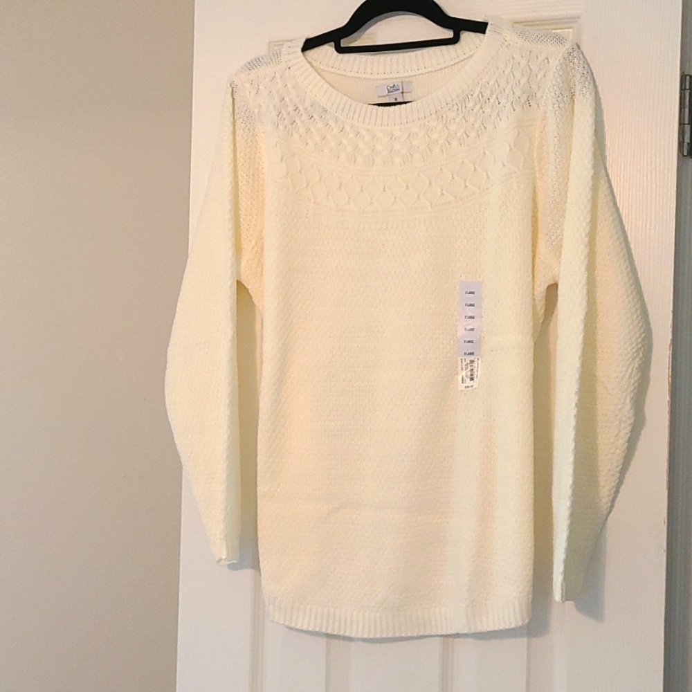 Croft and Barrow Sweater NWT